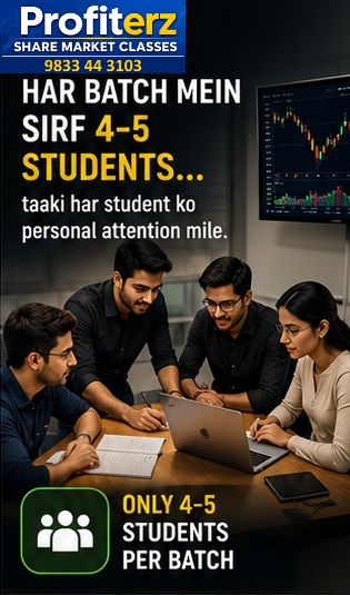 Only 4 to 5 students per batch for personal attention — stock market classes Mira Road